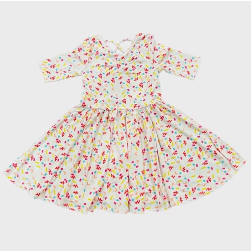 Colorful Serpentine Ballerina Dress